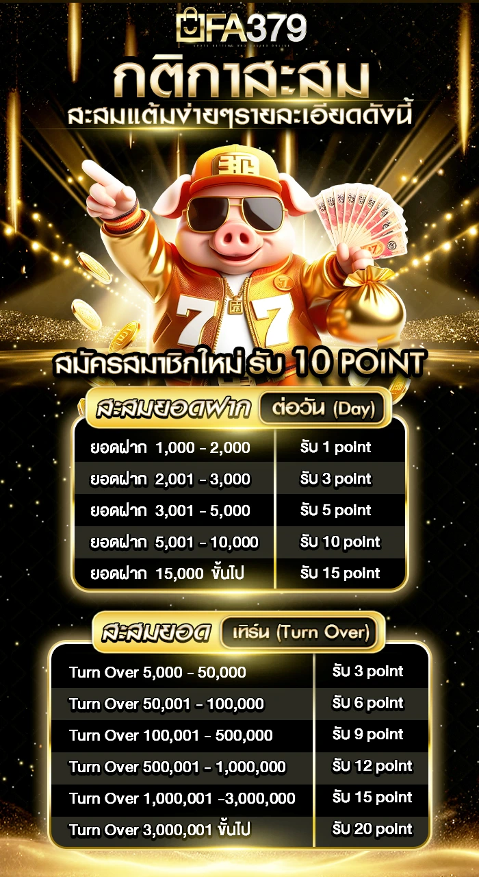 กติกาสะสมแต้ม